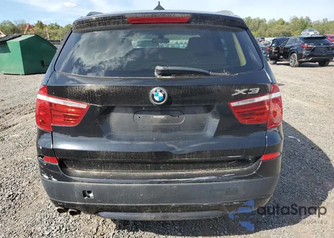 2011 BMW X3 xDrive28I z USA, uszkodzony, nr VIN 5UXWX5C52BL707708